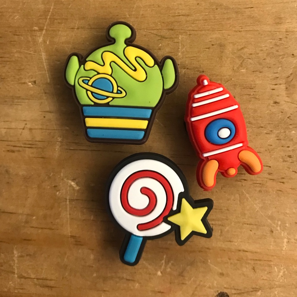 Space themed Crocs Jibbitz charms